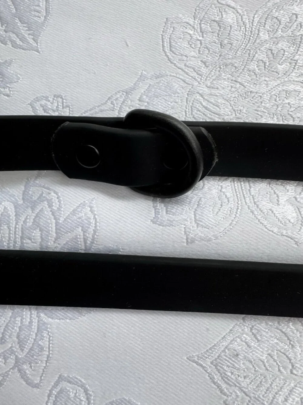 Wild One Black Rubberized Waterproof Adjustable Dog Leash Black 69.5